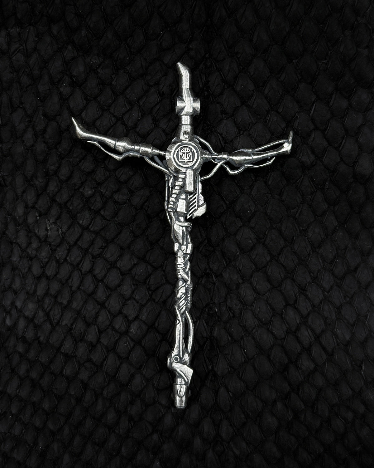 "Junk" Cross Necklace